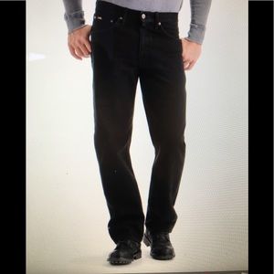 LEE BLACK STRAIGHT LEG SEXY STRONG - NWOT! 36x34